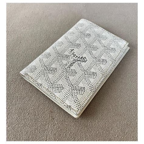 portacarte goyard bianco|portacarte Goyard .